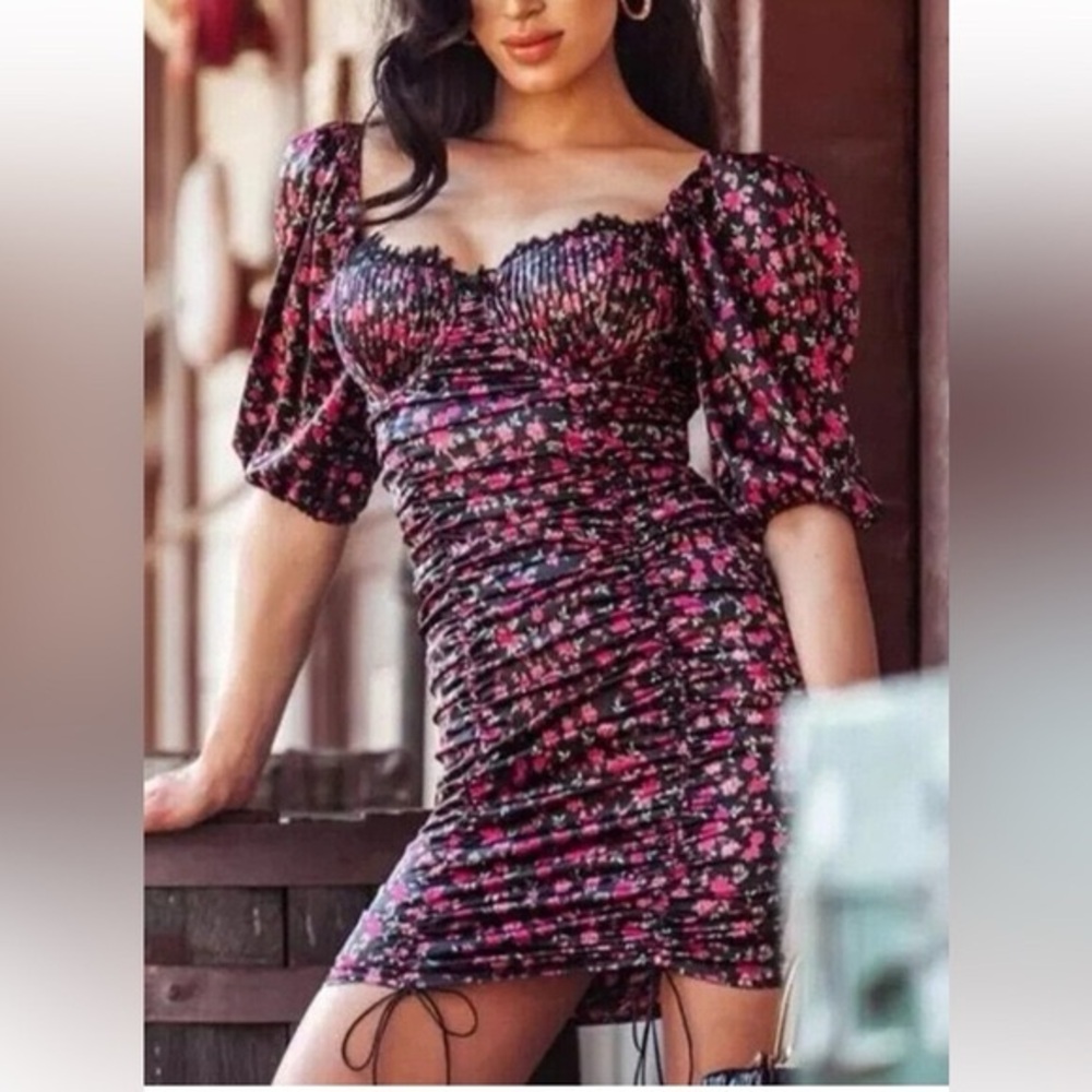 For love and lemons floral dress